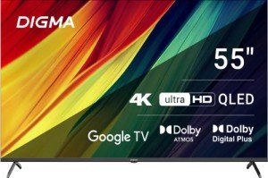 Телевизор Digma DM-LED55UQB31 55" Black (Черный) Телевизор Digma DM-LED55UQB31 55" Black (Черный)