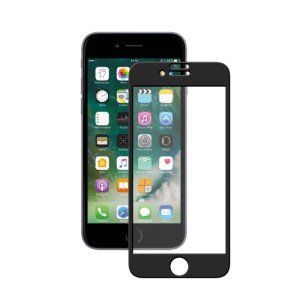 Защитное стекло 3D Deppa для iPhone 8 Plus/7 Plus Black арт.62037 Защитное стекло 3D Deppa для iPhone 8 Plus/7 Plus Black арт.62037