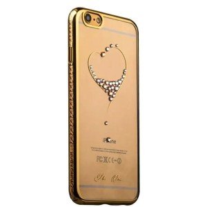 Накладка Rayot для iPhone 6/6S Gold стразы 1 Накладка Rayot для iPhone 6/6S Gold стразы 1