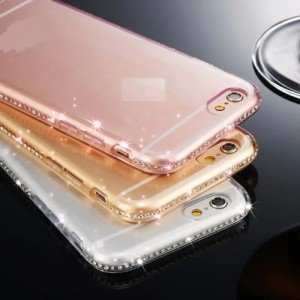 Накладка Rayot для iPhone 6/6S Pink стразы 2 Накладка Rayot для iPhone 6/6S Pink стразы 2