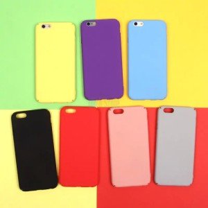 Накладка пластик А.Т. для iPhone 6/6S синяя с рисунком Накладка пластик А.Т. для iPhone 6/6S синяя с рисунком