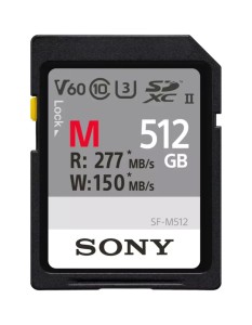 Карта памяти Sony 512GB SF-M UHS-II SDXC Memory Card (SF-M512/T2) Карта памяти Sony 512GB SF-M UHS-II SDXC Memory Card (SF-M512/T2)