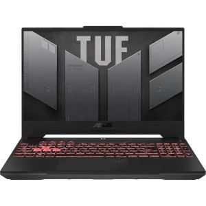 Ноутбук ASUS TUF Gaming A15 FA507NVR-LP118, 15.6" (1920x1080) IPS 144 Гц/AMD Ryzen 7 7435HS/32 ГБ DDR5/512 ГБ SSD/NVIDIA GeForce RTX 4060 для ноутбуков (8 Гб)/Без системы, Серый (90NR0JK5-M006X0) Ноутбук ASUS TUF Gaming A15 FA507NVR-LP118, 15.6" (1920x1080) IPS 144 Гц/AMD Ryzen 7 7435HS/32 ГБ DDR5/512 ГБ SSD/NVIDIA GeForce RTX 4060 для ноутбуков (8 Гб)/Без системы, Серый (90NR0JK5-M006X0)
