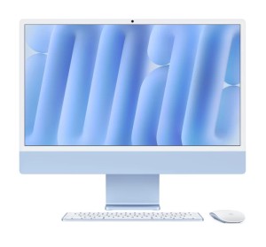 Моноблок Apple iMac 24 (2024) M4 24/512 ГБ Синий (MD2T4) 10C CPU / 10C GPU