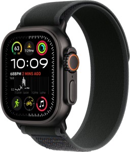 Apple Watch Ultra 2 (2024) 49mm Black Titanium Case with Black Trail Loop (M/L) Apple Watch Ultra 2 (2024) 49mm Black Titanium Case with Black Trail Loop (M/L)