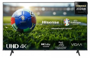 Телевизор Hisense 75'' 75A6N Ultra HD, Smart TV Телевизор Hisense 75'' 75A6N Ultra HD, Smart TV