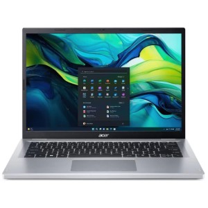 Ноутбук Acer Aspire AG14-21P-R4XC, 14" (1920x1200) TN/AMD Ryzen 3 7320U/8 ГБ DDR5/256 ГБ SSD/AMD Radeon Graphics/Без системы, Серебристый (NX.KXDCD.008) Ноутбук Acer Aspire AG14-21P-R4XC, 14" (1920x1200) TN/AMD Ryzen 3 7320U/8 ГБ DDR5/256 ГБ SSD/AMD Radeon Graphics/Без системы, Серебристый (NX.KXDCD.008)