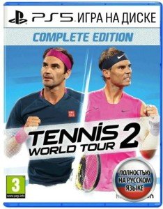 Игра для PS5 Tennis World Tour 2 Complete Edition (Русская версия) Игра для PS5 Tennis World Tour 2 Complete Edition (Русская версия)