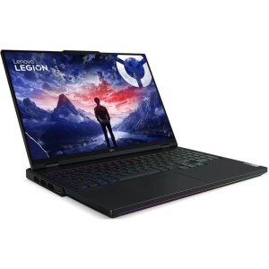 Ноутбук Lenovo Legion Pro 7 16IRX9H, 16" (2560x1600) IPS 240 Гц/Intel Core i9-14900HX/32 ГБ DDR5/1024 ГБ SSD/GeForce RTX 4090 для ноутбуков (16 Гб)/Без системы, Черный (83DE004HRK)