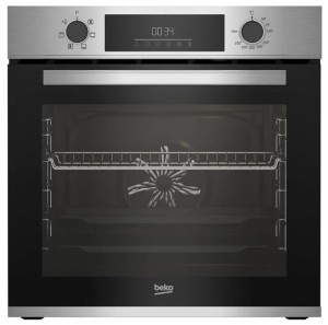 Электрический духовой шкаф Beko BBIE12300XD, серебристый