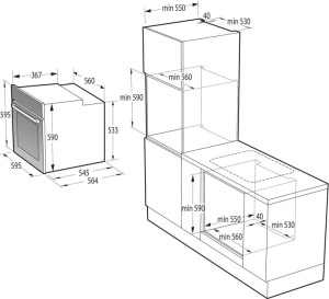 Духовой шкаф Gorenje BO6735E02XK