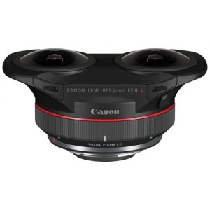 Объектив Canon RF 5.2mm f/2.8 L Dual Fisheye, черный Объектив Canon RF 5.2mm f/2.8 L Dual Fisheye, черный