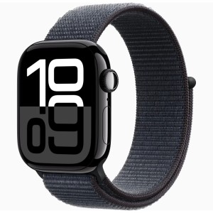 Apple Watch Series 10 GPS 42mm Jet Black Aluminium Case with Ink Sport Loop Apple Watch Series 10 GPS 42mm Jet Black Aluminium Case with Ink Sport Loop