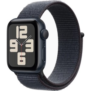 Apple Watch SE 2024 GPS 40mm Midnight Aluminum Case with Ink Sport Loop Apple Watch SE 2024 GPS 40mm Midnight Aluminum Case with Ink Sport Loop