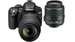 Nikon D3200 Kit AF-S 18-55mm, черный