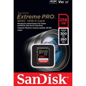 Карта памяти SanDisk sdxc 256GB PRO UHS-II V90