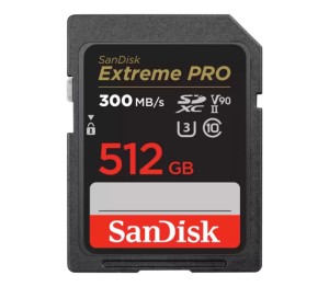 Карта памяти Sandisk 512GB PRO sdxc UHS-II V90