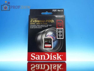 Карта памяти Sandisk 512GB Extreme PRO sdxc UHS-II