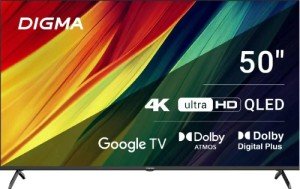 Телевизор Digma DM-LED50UQB31 50" Black (Черный) Телевизор Digma DM-LED50UQB31 50" Black (Черный)