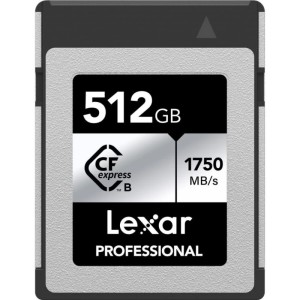 Карта памяти Lexar CFexpress Type B 512GB silver