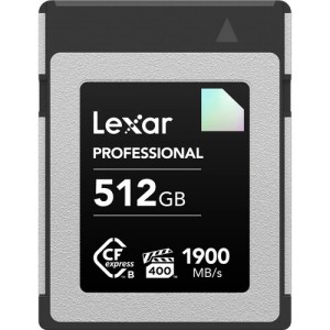Карта памяти Lexar CFexpress Type B 512GB silver