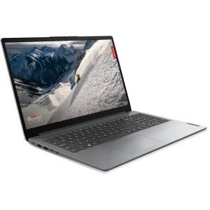 Ноутбук Lenovo IdeaPad 1 15AMN7, 15.6" (1920x1080) IPS/AMD Ryzen 5 7520U/8 ГБ DDR5/512 ГБ SSD/AMD Radeon Graphics/Без системы, Серый (82VG00UAIN)