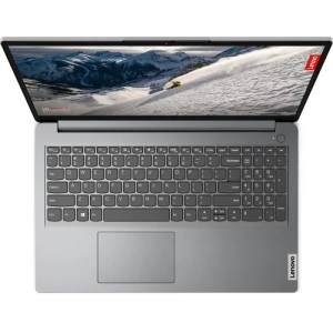 Ноутбук Lenovo IdeaPad 1 15AMN7, 15.6" (1920x1080) IPS/AMD Ryzen 5 7520U/8 ГБ DDR5/512 ГБ SSD/AMD Radeon Graphics/Без системы, Серый (82VG00UAIN)