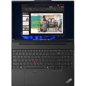 Ноутбук Lenovo ThinkPad E16 G2, 16" (1920x1200) IPS/AMD Ryzen 7 7735HS/16 ГБ DDR5/512 ГБ SSD/AMD Radeon Graphics/Windows 11 Pro, Черный (21M5S08M00)