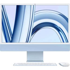 Моноблок Apple iMac 24" Blue (M3 / 8Gb / 256Gb SSD / MacOs) ((MQRQ3ZP / A)) Нужен переходник на EU Моноблок Apple iMac 24" Blue (M3 / 8Gb / 256Gb SSD / MacOs) ((MQRQ3ZP / A)) Нужен переходник на EU