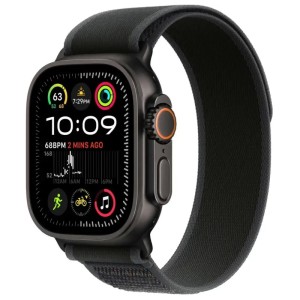 Умные часы Apple Watch Ultra 2 GPS + Cellular, 49mm Black Titanium Case with Black Trail Loop - S/M Умные часы Apple Watch Ultra 2 GPS + Cellular, 49mm Black Titanium Case with Black Trail Loop - S/M