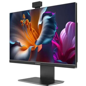 Моноблок IRBIS GroovyAIO 24, 23.8" (1920x1080) IPS 100 Гц / Intel Processor N100 / 8 DDR4 / 256 ГБ SSD / Intel UHD Graphics / Windows 11 Pro / Клавиатура, мышь, Черный (24N100M282C)