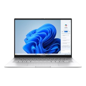 Ноутбук ASUS Zenbook 14 OLED UX3405MA-QD488W, 14" (1920x1200) OLED/Intel Ultra 7 155H/16ГБ LPDDR5X/1ТБ SSD/Arc Graphics/Win 11 Home, серебристый (90NB11R2-M00SS0) Ноутбук ASUS Zenbook 14 OLED UX3405MA-QD488W, 14" (1920x1200) OLED/Intel Ultra 7 155H/16ГБ LPDDR5X/1ТБ SSD/Arc Graphics/Win 11 Home, серебристый (90NB11R2-M00SS0)