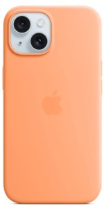 Чехол Apple iPhone 15 Plus Silicone Case с MagSafe, Orange Sorbet (MT173) Чехол Apple iPhone 15 Plus Silicone Case с MagSafe, Orange Sorbet (MT173)