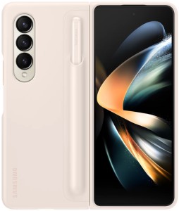 Чехол Galaxy Z Fold4 Standing Cover with Pen, песочный Чехол Galaxy Z Fold4 Standing Cover with Pen, песочный