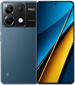 Смартфон Xiaomi POCO X6 5G, 12/512 ГБ, синий Смартфон Xiaomi POCO X6 5G, 12/512 ГБ, синий