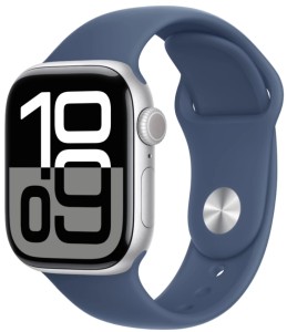 Умные часы Apple Watch Series 10 46 мм, M/L 140-245 мм, Aluminium Case GPS, Silver Умные часы Apple Watch Series 10 46 мм, M/L 140-245 мм, Aluminium Case GPS, Silver