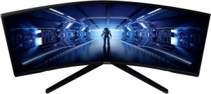 Монитор Samsung 34" Odyssey G5 C34G55TWWI 3440x1440 VA LED 165Гц 4ms FreeSync Premium HDMI DisplayPort