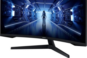 Монитор Samsung 34" Odyssey G5 C34G55TWWI 3440x1440 VA LED 165Гц 4ms FreeSync Premium HDMI DisplayPort