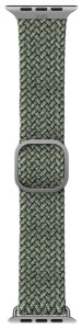 Плетеный ремешок Uniq ASPEN Strap Braided для Apple Watch 40/41/42мм, зеленый (40MM-ASPGRN) Плетеный ремешок Uniq ASPEN Strap Braided для Apple Watch 40/41/42мм, зеленый (40MM-ASPGRN)