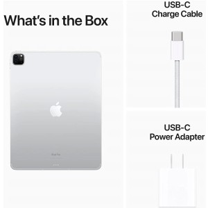 Планшет Apple iPad Pro 12.9 2022, 1024 ГБ, Wi-Fi + Cellular, серебристый