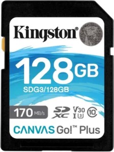 128Гб MicroSDXC карта памяти Kingston Canvas Go Plus! (SDCG3/128) 128Гб MicroSDXC карта памяти Kingston Canvas Go Plus! (SDCG3/128)