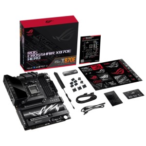 Материнская плата ASUS ROG CROSSHAIR X870E HERO (AM5, Ryzen 9000,  ASUS Aura Sync)