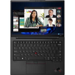 Ноутбук Lenovo ThinkPad X1 Carbon Gen 10, 14" (1920x1200) IPS/Intel Core i7-1255U/16ГБ LPDDR5/512ГБ SSD/Iris Xe Graphics/Windows 11 Pro, черный [21CB0068RT]
