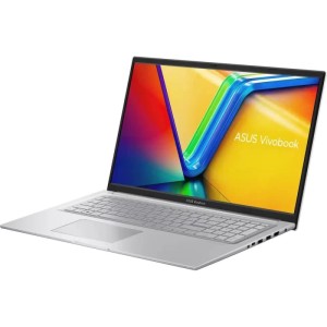 Ноутбук ASUS Vivobook 17 X1704VA-AU482, 17.3" (1920x1080) IPS/Intel Core i5-1335U/16 ГБ DDR4/512 ГБ SSD/Intel Iris Xe Graphics/Без системы, Серебристый (90NB10V1-M00H60)