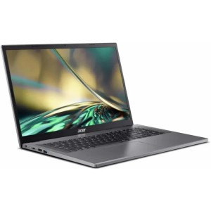 Ноутбук Acer Aspire 3 A317-55P, 17.3" (1920x1080) IPS/Intel Processor N200/8 ГБ LPDDR5/256 ГБ SSD/Intel UHD Graphics/Без системы, Серебристый (NX.KDKCD.00A)