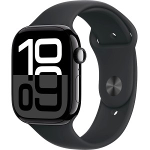 Смарт-часы Apple Watch Series 10 42mm Jet Black Aluminum Case with Black Sport Band S/M Смарт-часы Apple Watch Series 10 42mm Jet Black Aluminum Case with Black Sport Band S/M