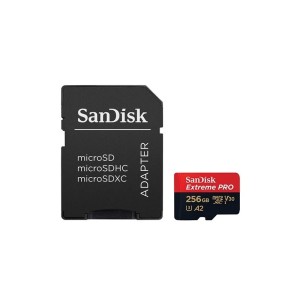 Карта памяти Sandisk Extreme Pro 256GB MicroSDXC Class 10/UHS-I/U3/V30/A2/170 Мб/с SDSQXCZ-256G-GN6MA