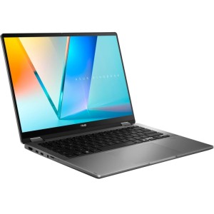 Ноутбук ASUS VivoBook 14 Flip TP3407SA-QL055W 14 WUXGA OLED/ i7-256V Ultra/16Gb/1Tb SSD (90NB14Y1-M00690) Matte Gray