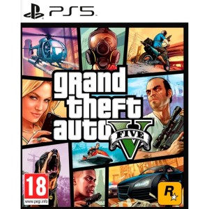Игра Rockstar Games Grand Theft Auto GTA V (русские субтитры ) (PS5)