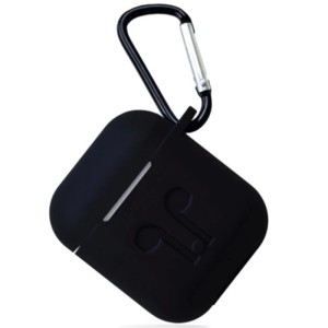 Силиконовый чехол Gurdini для AirPods 2 Black Силиконовый чехол Gurdini для AirPods 2 Black